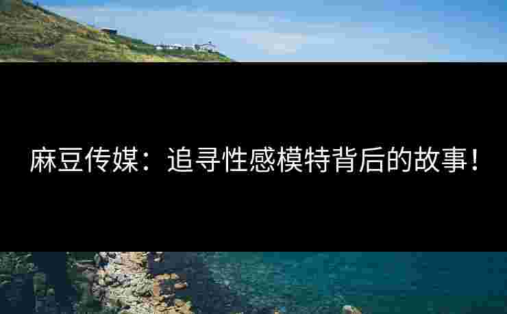 麻豆传媒：追寻性感模特背后的故事！